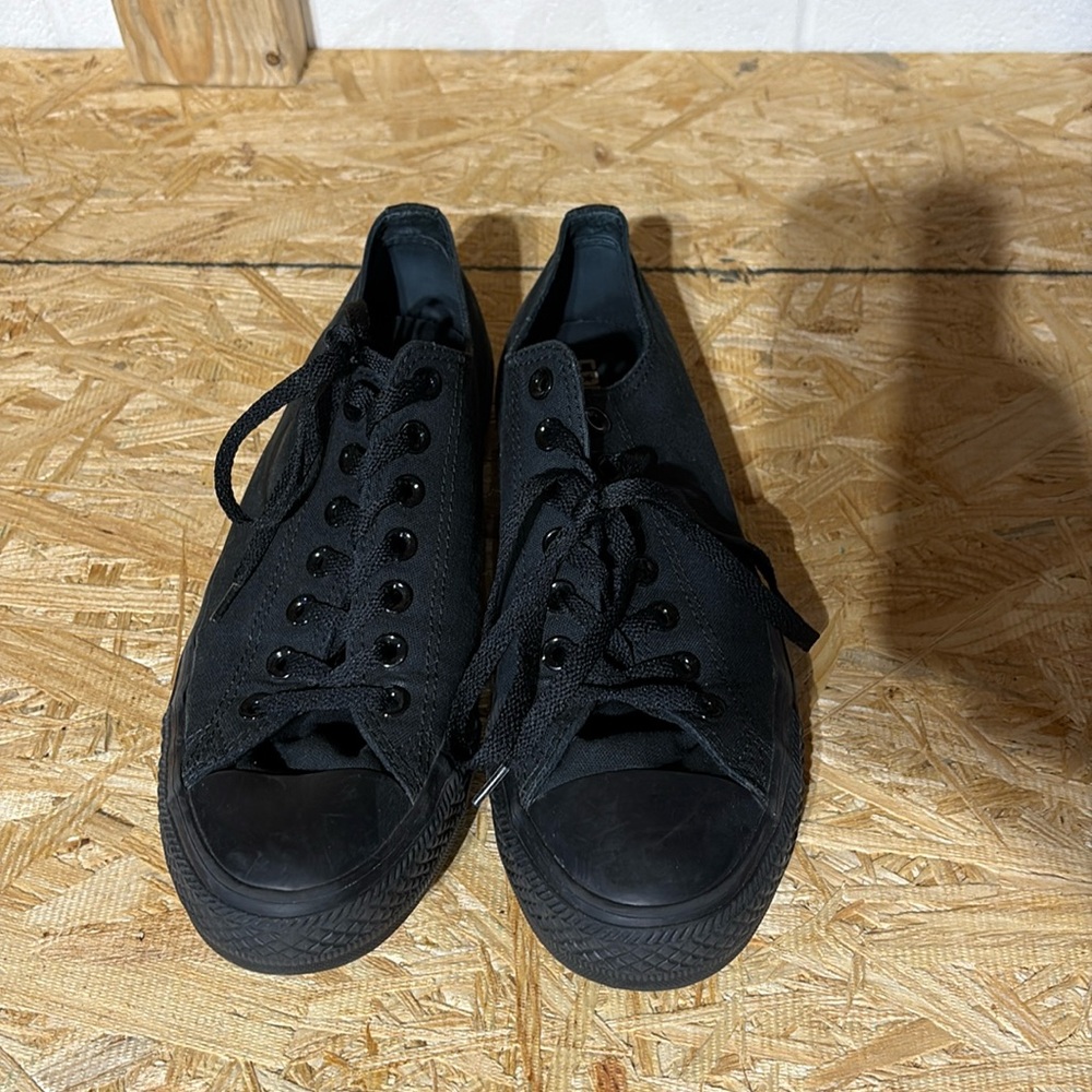 Black Canvas Sneakers